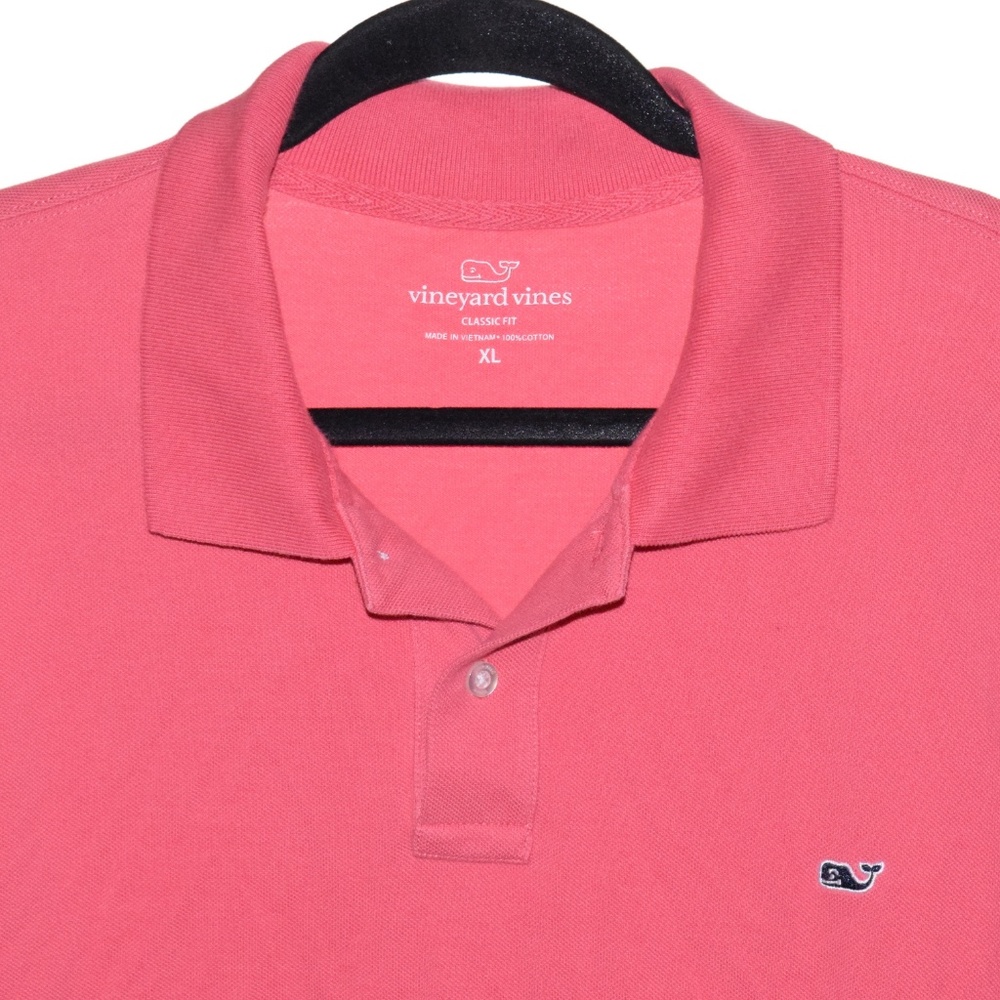 Vineyard Vines XL Pink Polo Short Sleeve
